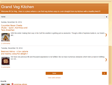 Tablet Screenshot of grandvegkitchen.com